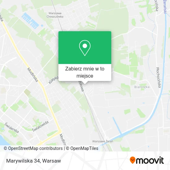 Mapa Marywilska 34