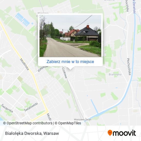 Mapa Białołęka Dworska