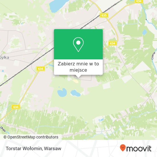 Mapa Torstar Wołomin