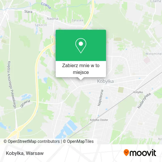 Mapa Kobyłka