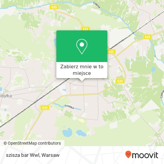 Mapa szisza bar Wwl