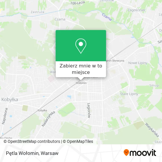 Mapa Pętla Wołomin