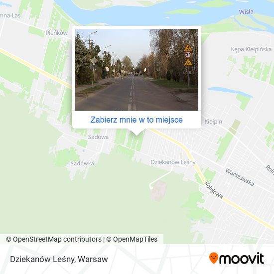 Mapa Dziekanów Leśny