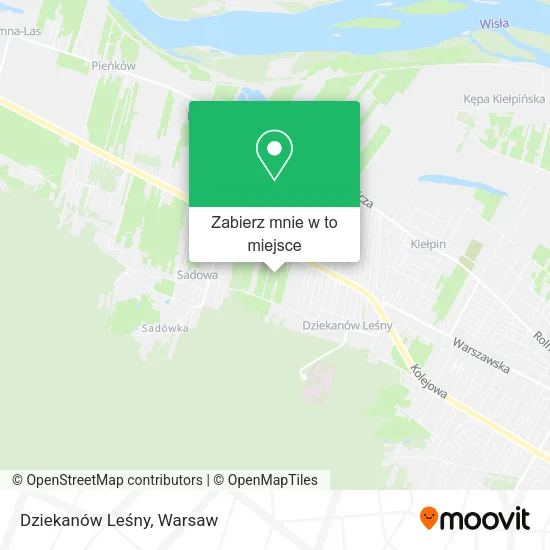 Mapa Dziekanów Leśny