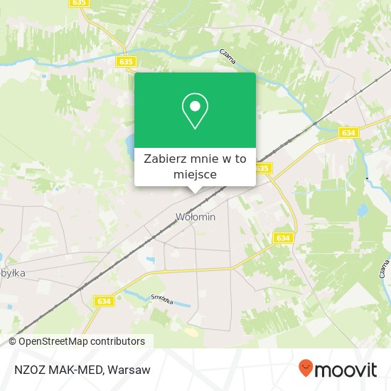 Mapa NZOZ MAK-MED