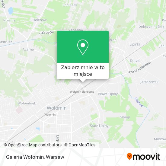 Mapa Galeria Wołomin