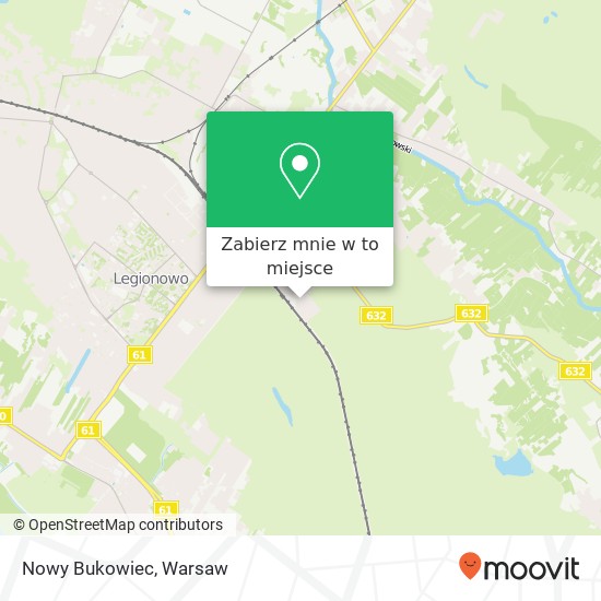 Mapa Nowy Bukowiec