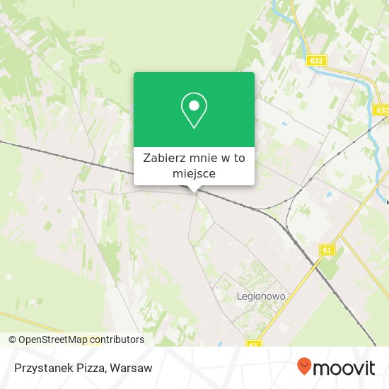 Mapa Przystanek Pizza