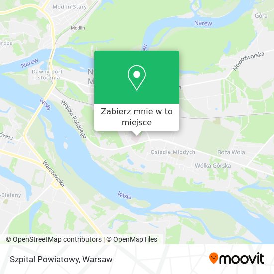 Mapa Szpital Powiatowy