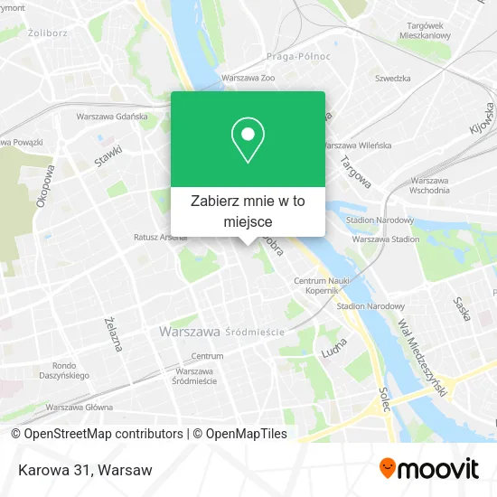 Mapa Karowa 31