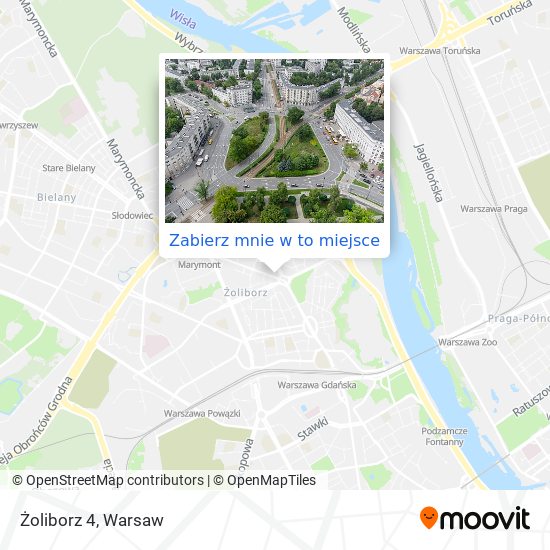 Mapa Żoliborz 4