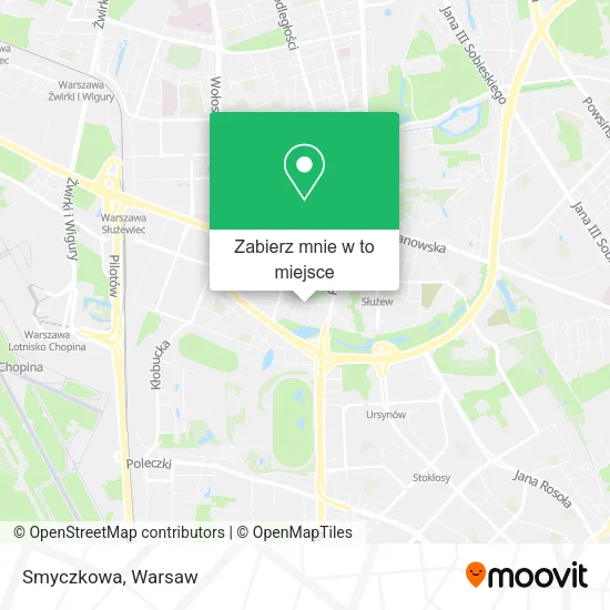 Mapa Smyczkowa