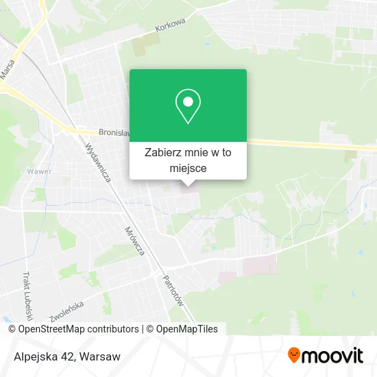 Mapa Alpejska 42