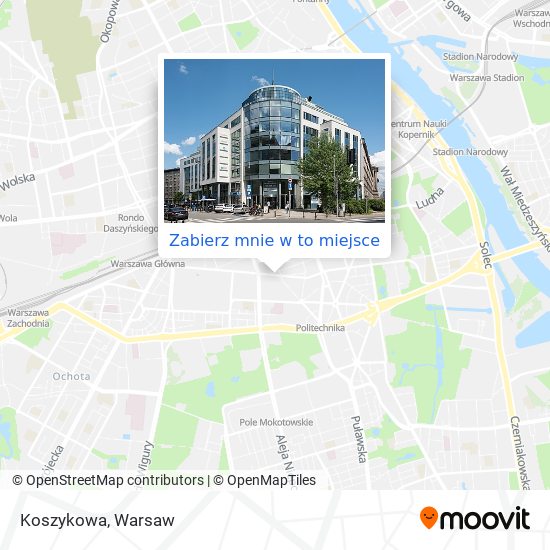 Mapa Koszykowa