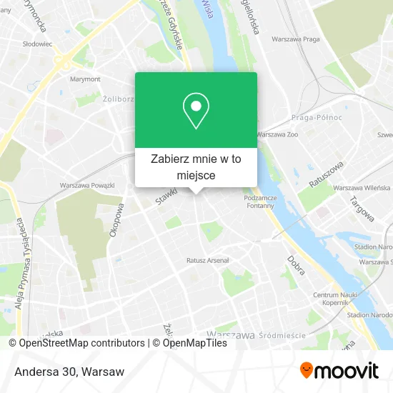 Mapa Andersa 30