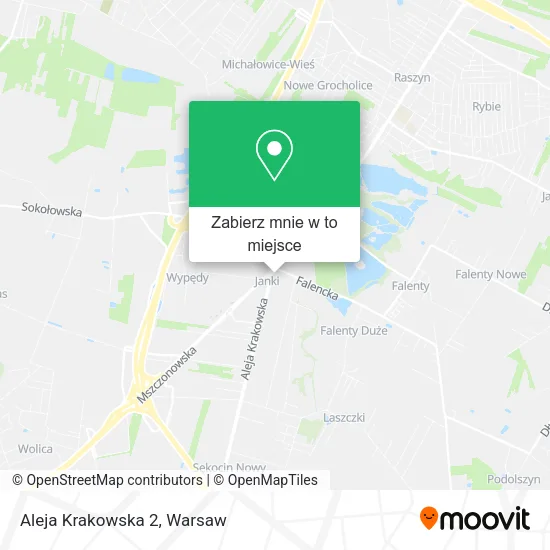 Mapa Aleja Krakowska 2
