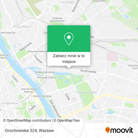 Mapa Grochowska 324