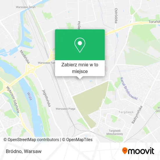 Mapa Bródno