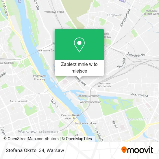Mapa Stefana Okrzei 34