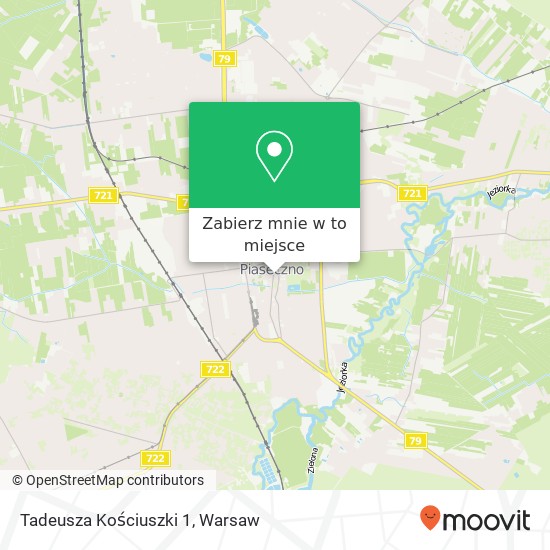 Mapa Tadeusza Kościuszki 1