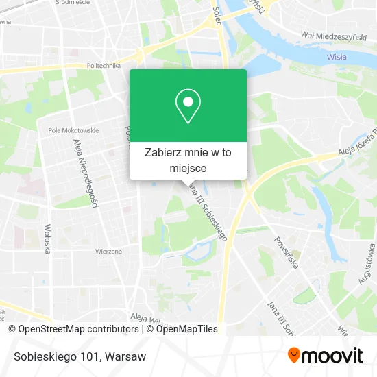 Mapa Sobieskiego 101