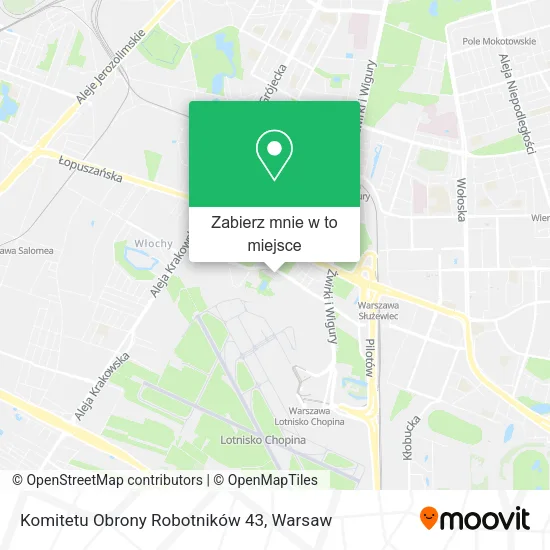 Mapa Komitetu Obrony Robotników 43