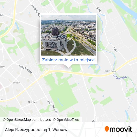 Mapa Aleja Rzeczypospolitej 1