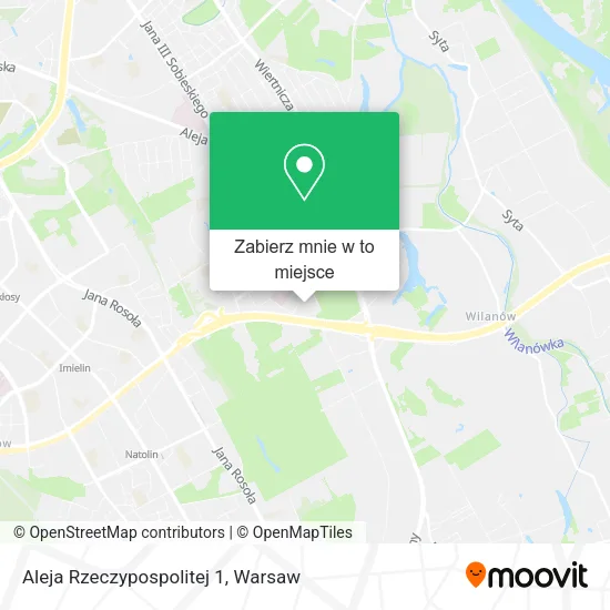 Mapa Aleja Rzeczypospolitej 1