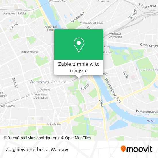 Mapa Zbigniewa Herberta