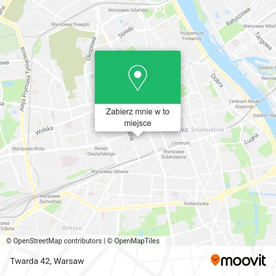 Mapa Twarda 42