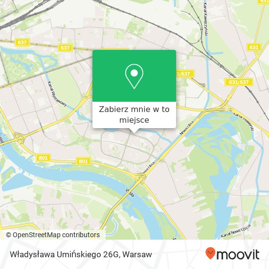 Mapa Władysława Umińskiego 26G