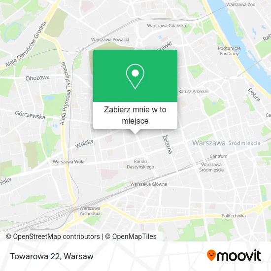 Mapa Towarowa 22