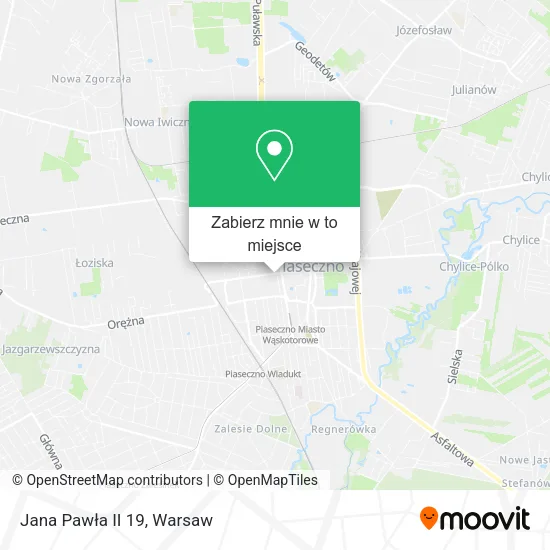 Mapa Jana Pawła II 19