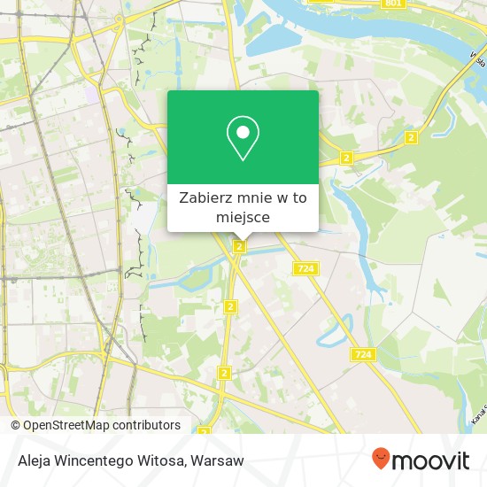 Mapa Aleja Wincentego Witosa