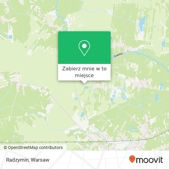 Mapa Radzymin