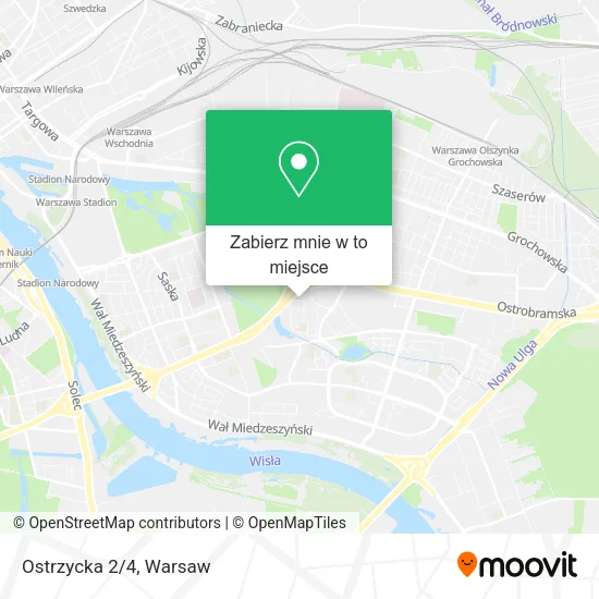 Mapa Ostrzycka 2/4