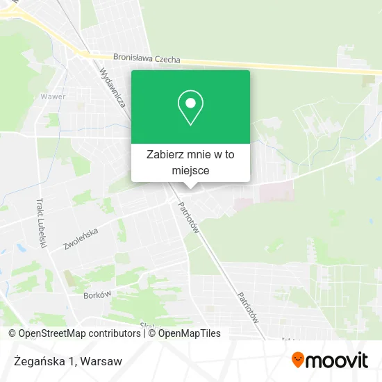 Mapa Żegańska 1