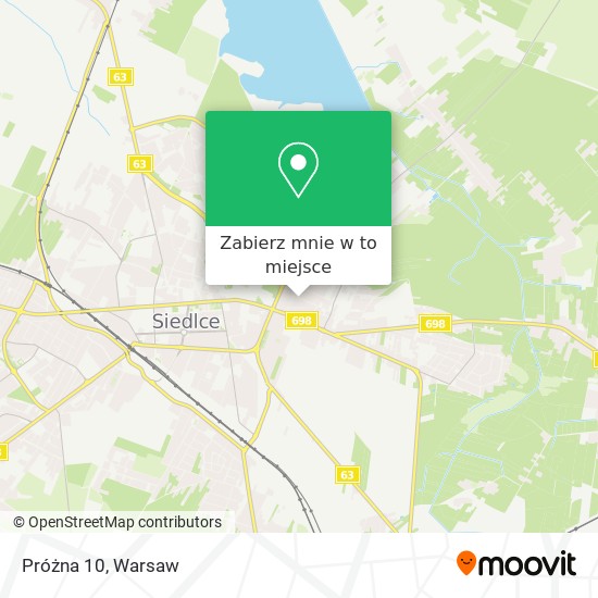 Mapa Próżna 10