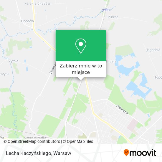 Mapa Lecha Kaczyńskiego