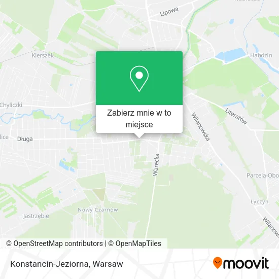Mapa Konstancin-Jeziorna