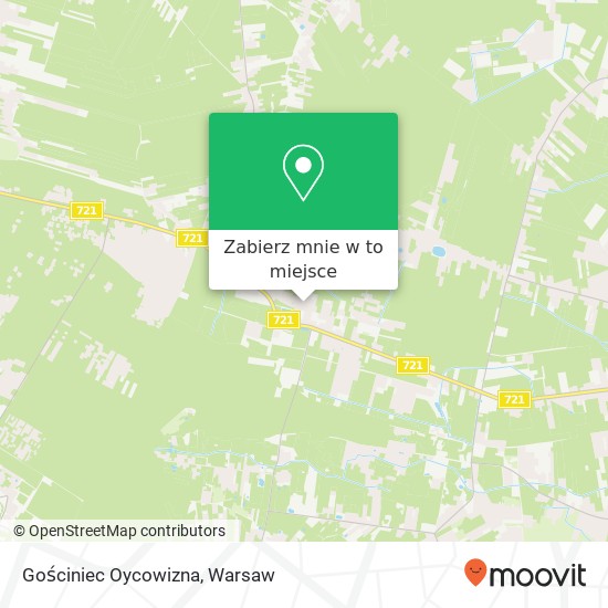 Mapa Gościniec Oycowizna