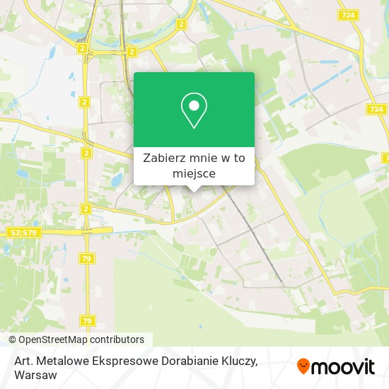 Mapa Art. Metalowe Ekspresowe Dorabianie Kluczy