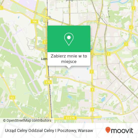 Mapa Urząd Celny Oddział Celny I Pocztowy