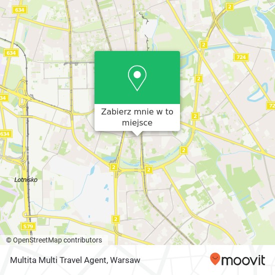 Mapa Multita Multi Travel Agent