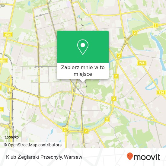 Mapa Klub Żeglarski Przechyły