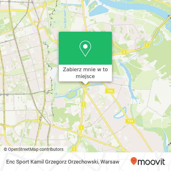 Mapa Enc Sport Kamil Grzegorz Orzechowski