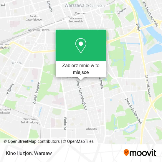 Mapa Kino Iluzjon