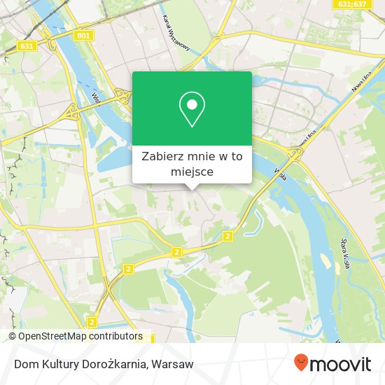 Mapa Dom Kultury Dorożkarnia