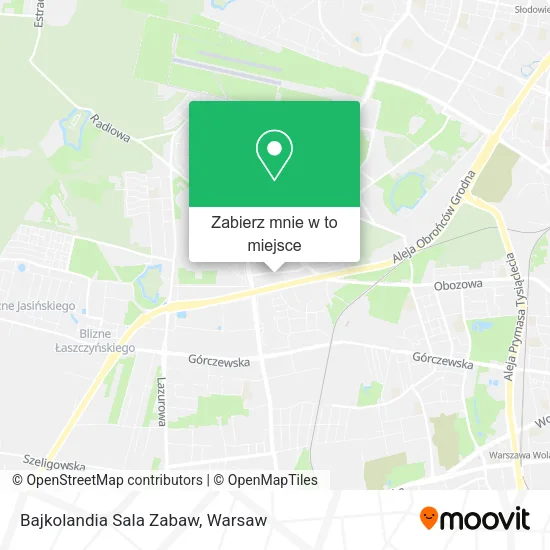 Mapa Bajkolandia Sala Zabaw