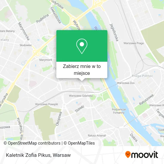 Mapa Kaletnik Zofia Pikus